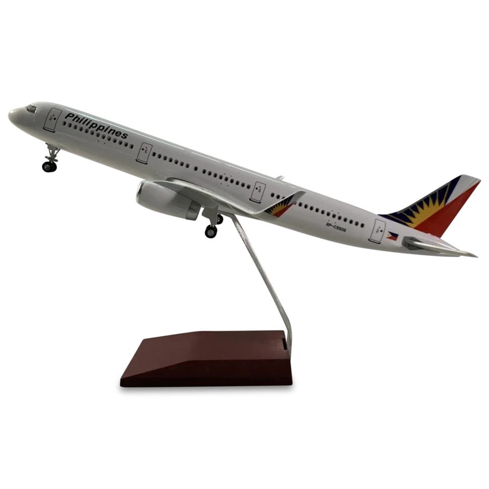 Philippine Airlines A321 Scale Airplane Model - Landing Gear high quality resin model A perfect aviation collectible for enthusiasts, professionals, and display purposes.