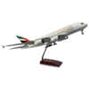 High Quality Fly Emirates A380 Airplane Resin model Without Landing Gear & LED A premium aviation collector’s model and perfect gift for pilots