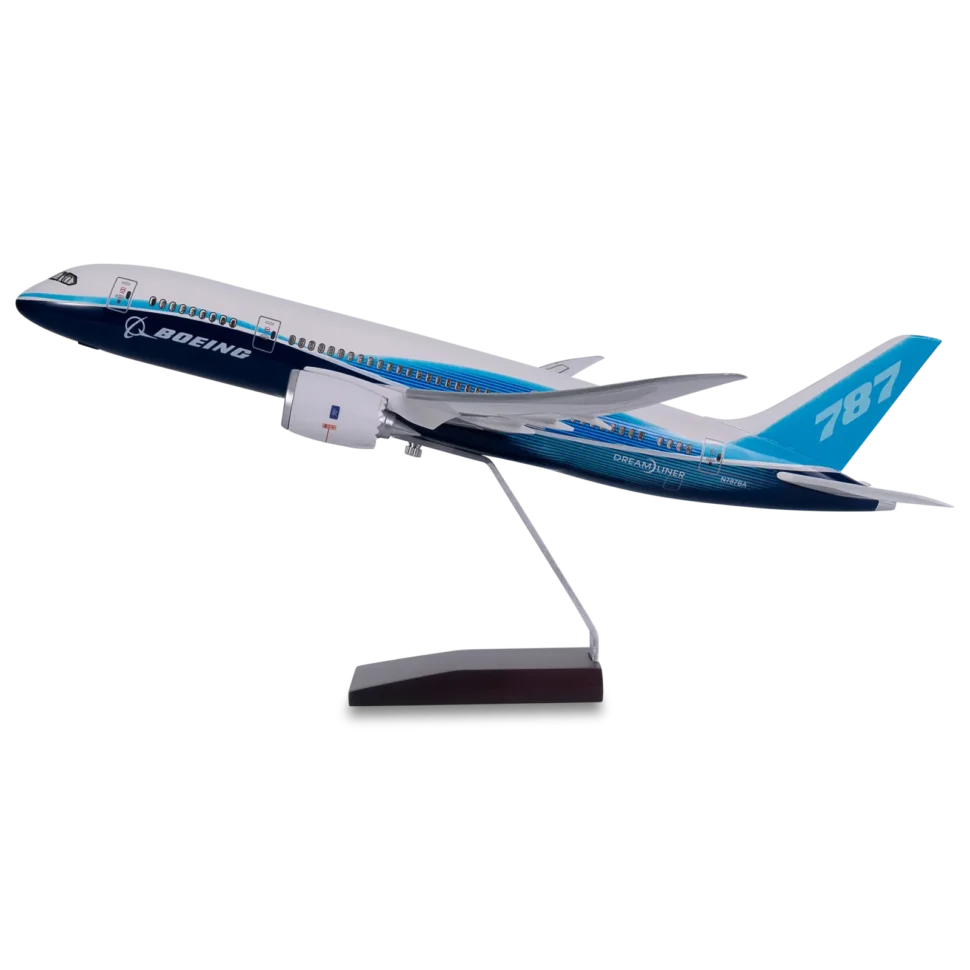 high-quality aircraft replica B787-8 ProtoType Resin Aircraft Model Without Landing Gear & LED A perfect gift for pilots, aerospace engineers, or aviation enthusiasts
