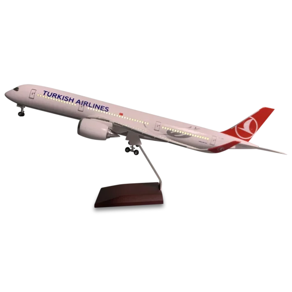 Turkish Airlines A350-900 high quality Resin Aircraft Model - WITH Landing Gear