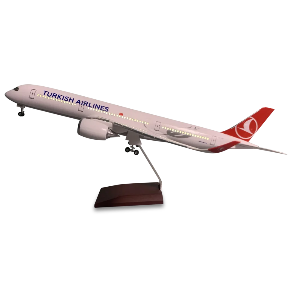 Turkish Airlines A350-900 high quality Resin Aircraft Model - WITH Landing Gear