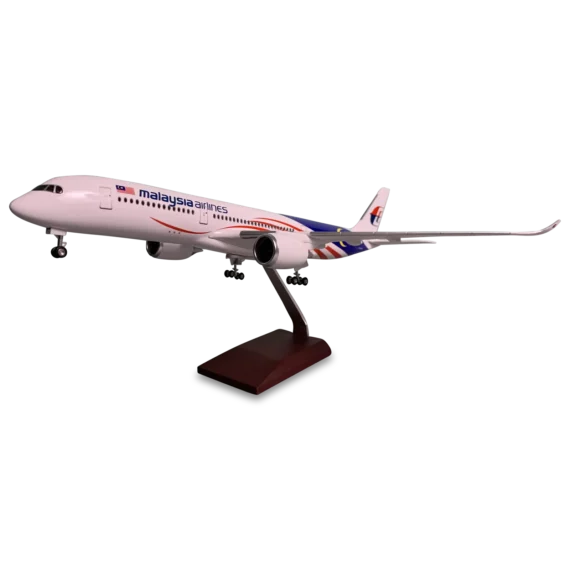 Malaysia Airlines A350 Scaled Airplane Model – Without Landing Gear & LED