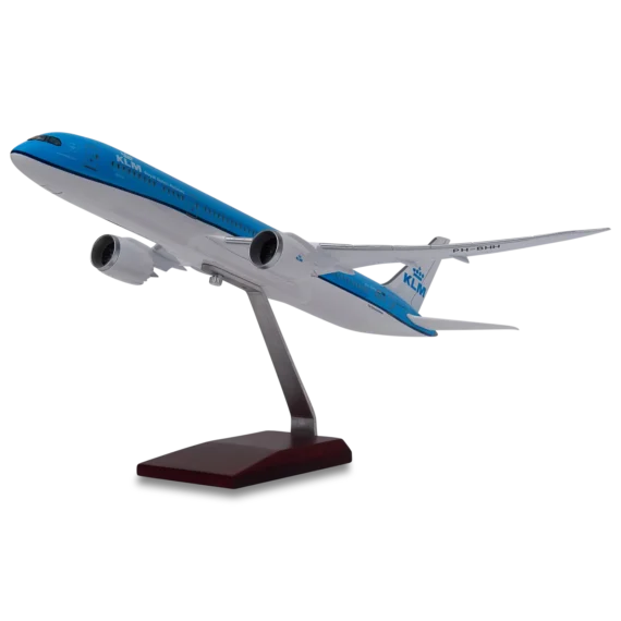 KLM B787-9 Aircraft Resin Model - Without Landing Gear & LED